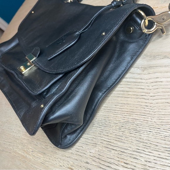 Tory Burch Priscilla Soft Leather Top Handle Satchel Crossbody Purse - Picture 12 of 15